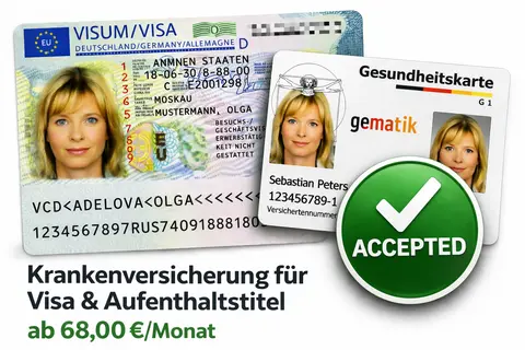 Krankenversicherung für ausländische Rentner in Deutschland — Visum und Gesundheitskarte